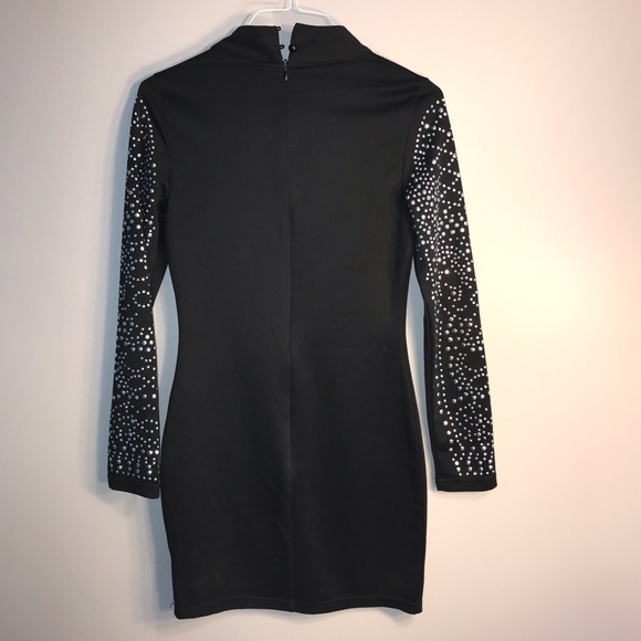 Black long sleeve dress - Picture 2 of 2